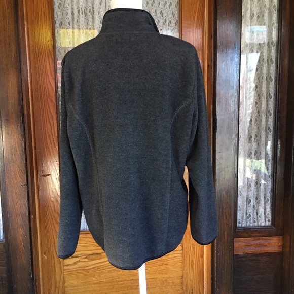 Jennifer Moore Gray w/ Black Trim Soft Jacket - Picture 5 of 8